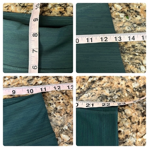 Outdoor Voices TechSweat Evergreen Heathered Leggings Size XS 7/8 Athleisure - Picture 4 of 10